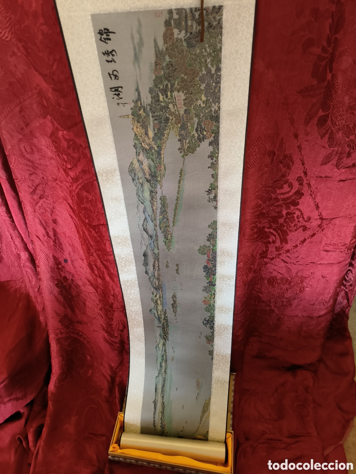 Arte: Brocado Chino de seda - Foto 3