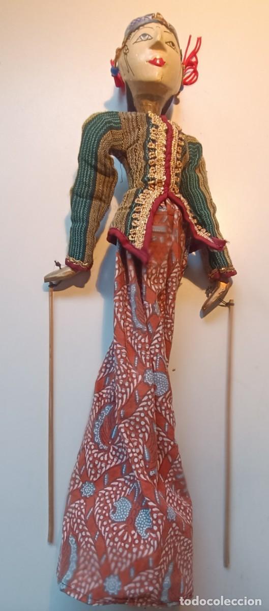 Arte: ANTIGUA MARIONETA WAYANG GOLEK JAVA INDONESIA - Foto 2