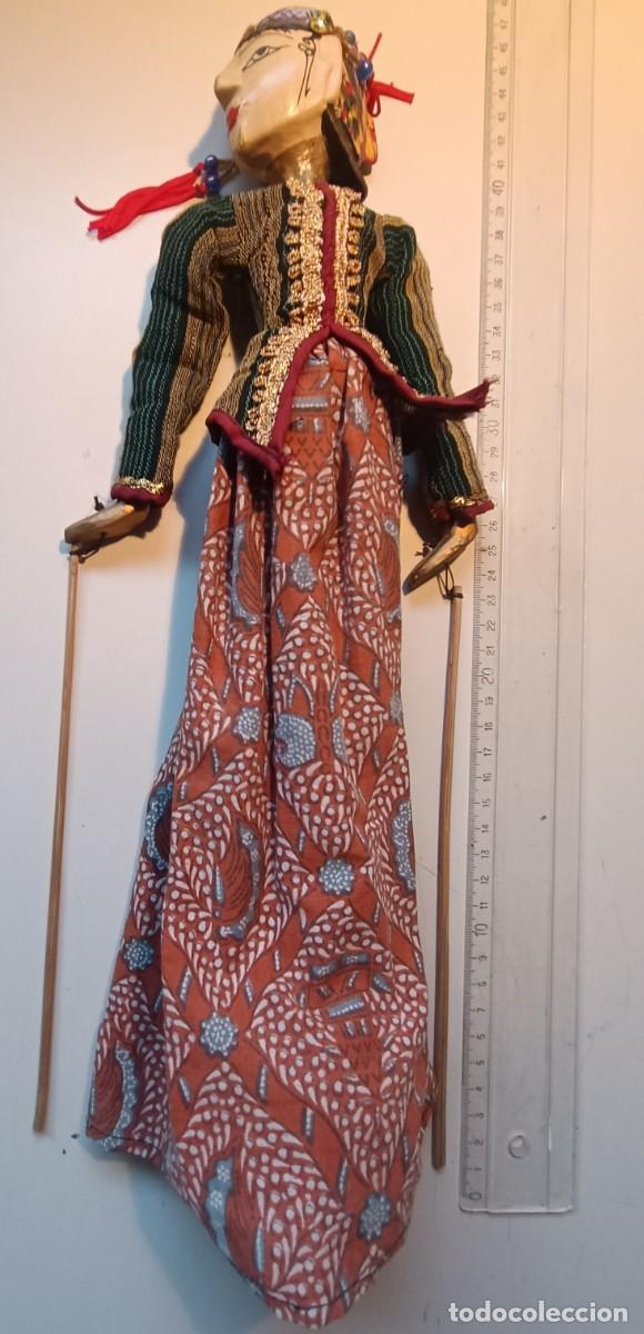 Arte: ANTIGUA MARIONETA WAYANG GOLEK JAVA INDONESIA - Foto 3