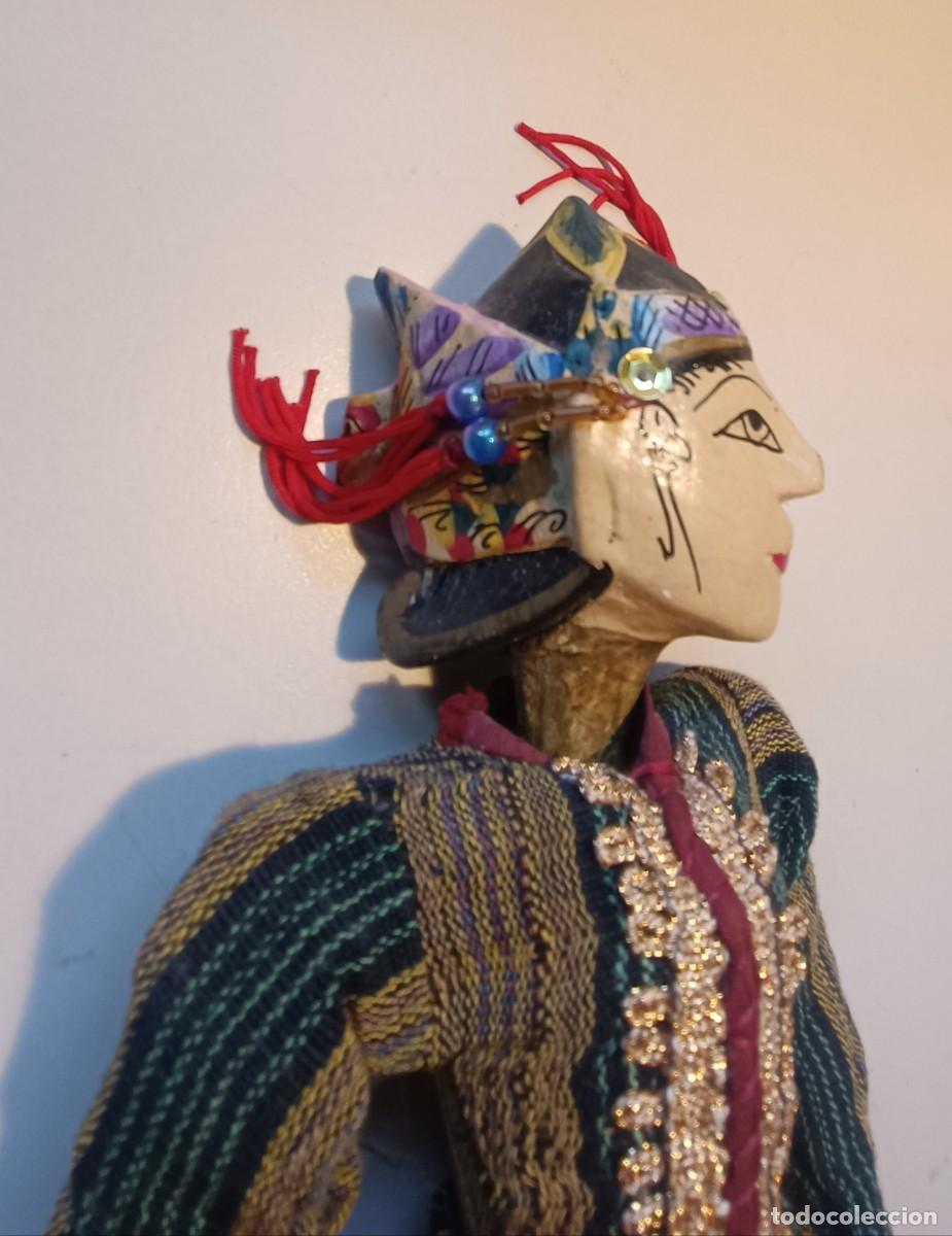 Arte: ANTIGUA MARIONETA WAYANG GOLEK JAVA INDONESIA - Foto 7
