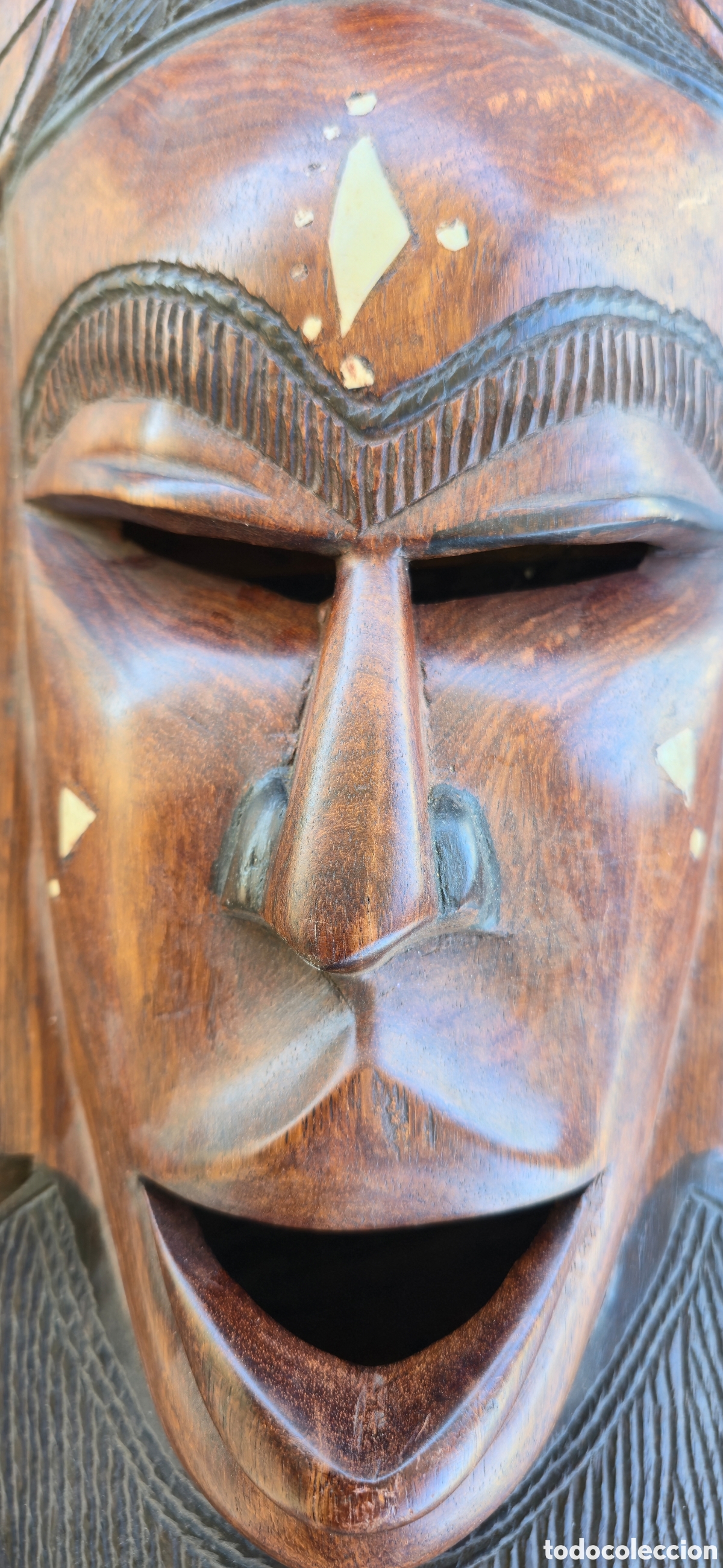 Arte: M&aacute;scara artesanal madera - Foto 3
