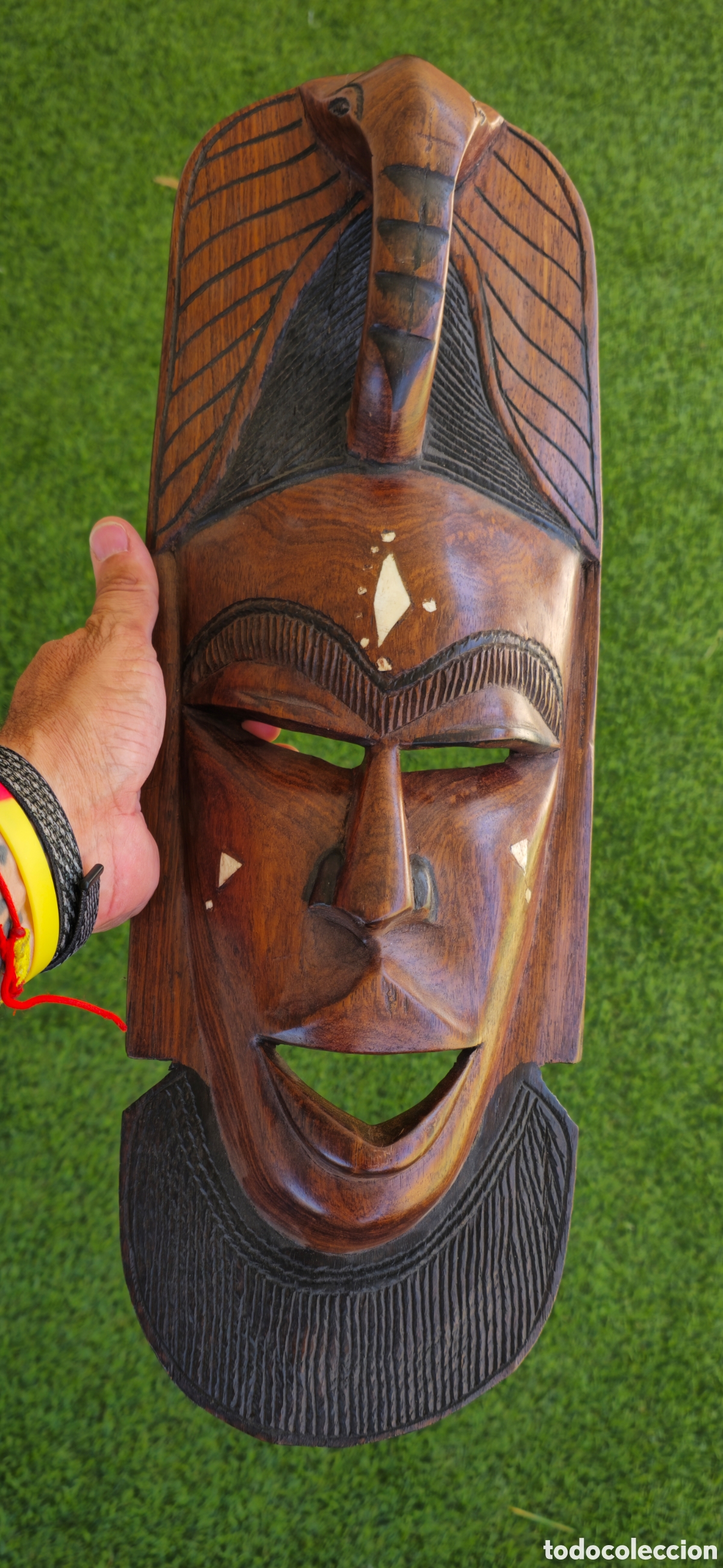 Arte: M&aacute;scara artesanal madera - Foto 5