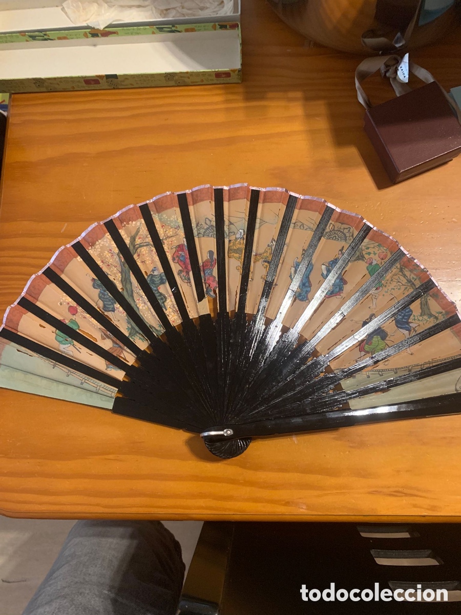 Arte: Abanico original japon&eacute;s - Foto 2