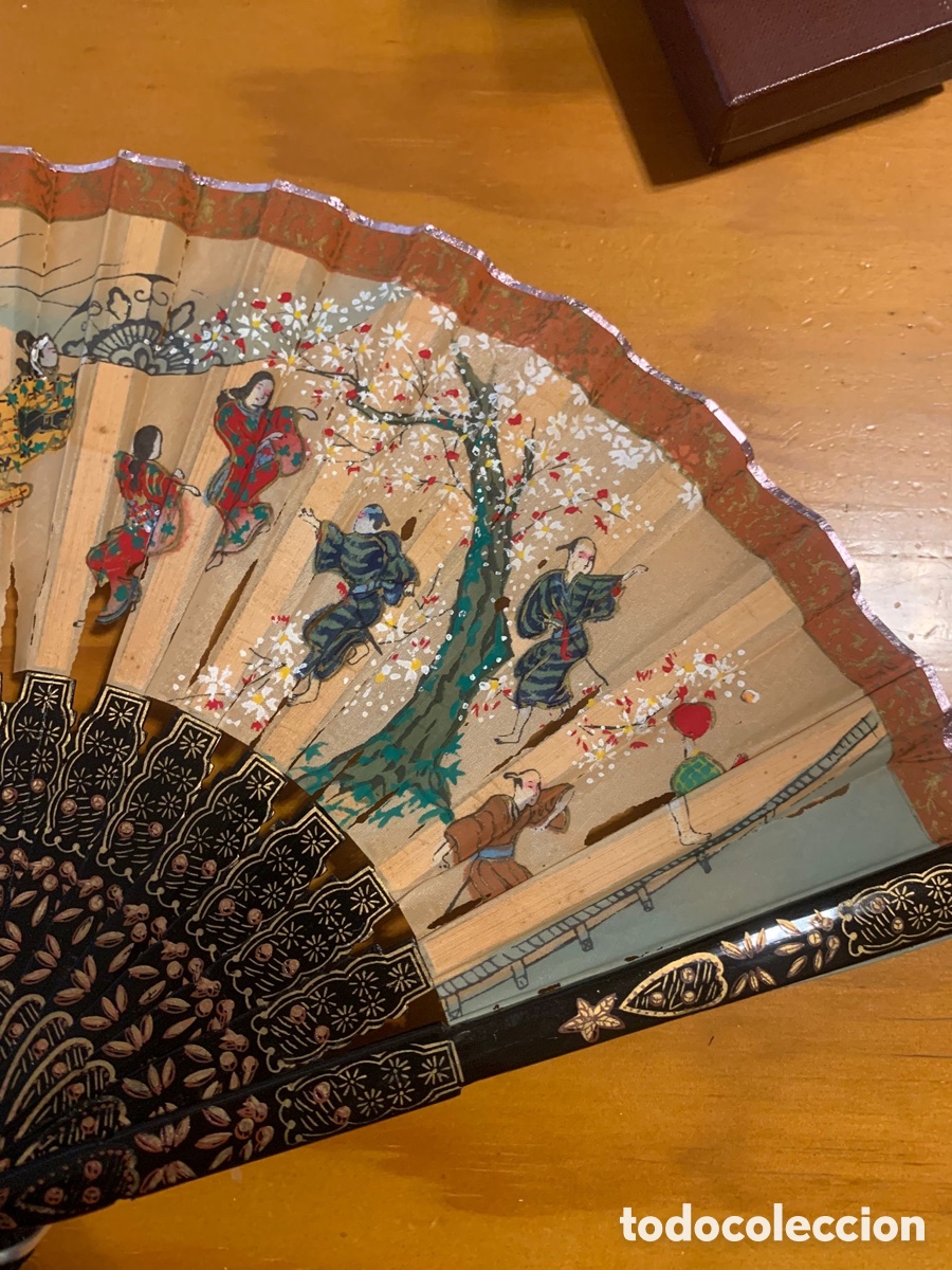 Arte: Abanico original japon&eacute;s - Foto 3