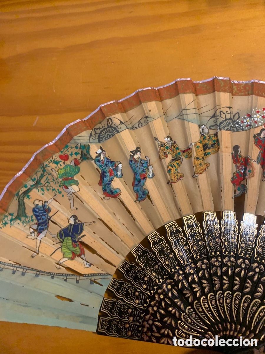 Arte: Abanico original japon&eacute;s - Foto 4