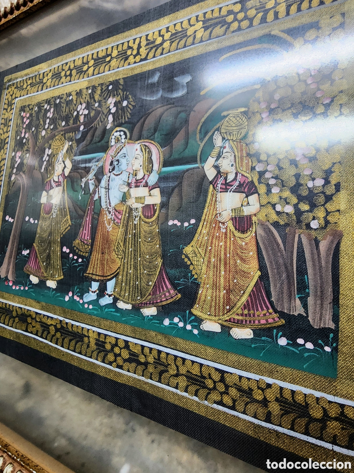 Arte: ✅️ PINTURA SEDA HIND&Uacute; - Foto 3