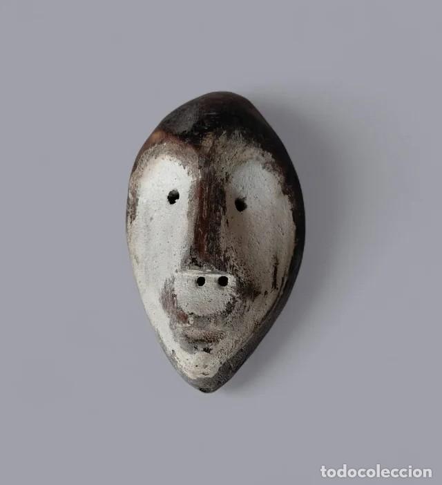 Arte: M&aacute;scara Africana Ritual Lega - Foto 1