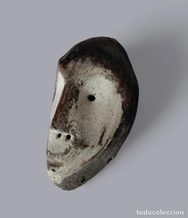 Arte: M&aacute;scara Africana Ritual Lega - Foto 2