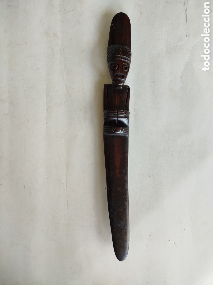 Arte: PU&Ntilde;AL DE MADERA ETNICO AFRICANO?? - Foto 2