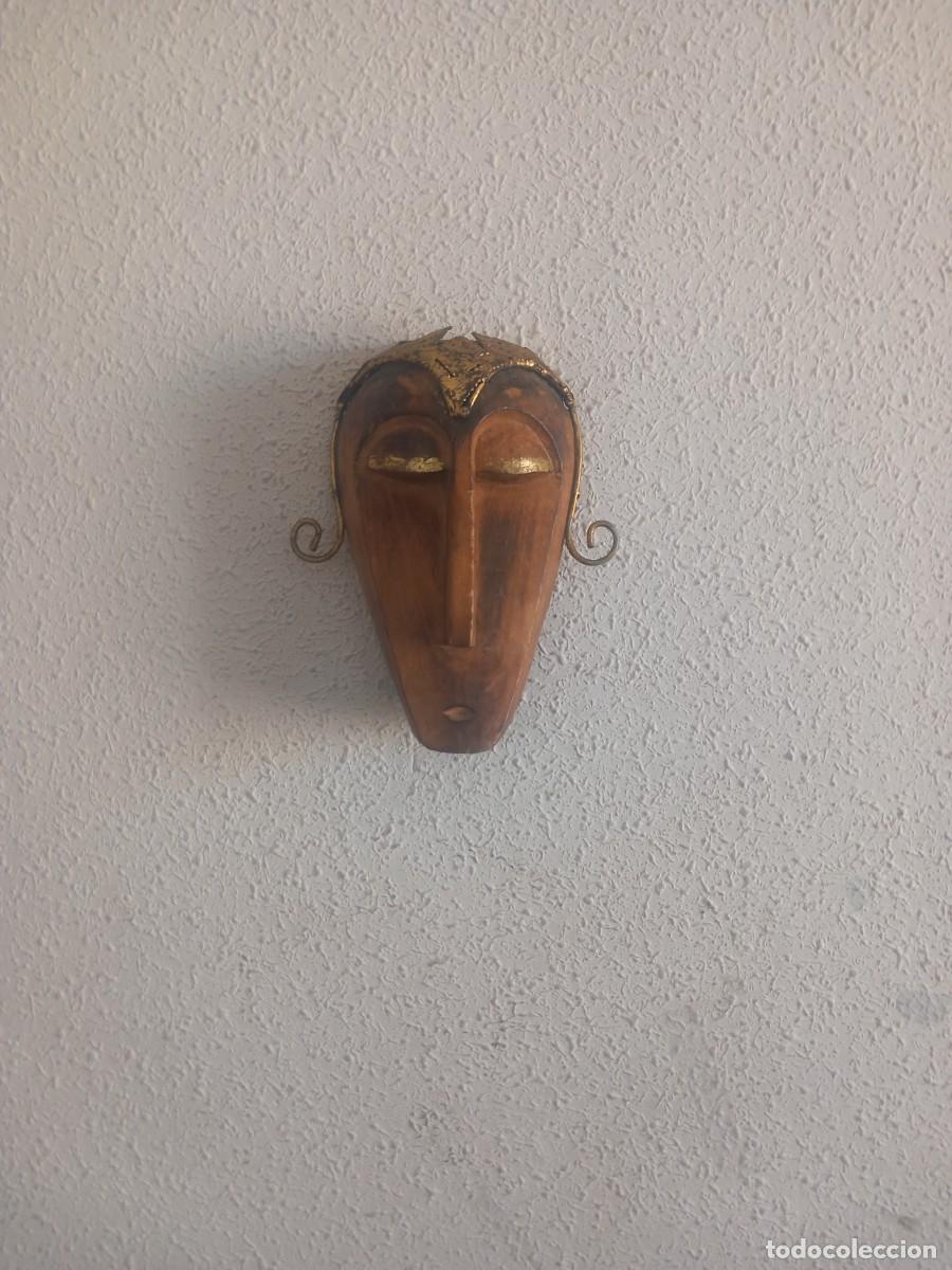 Arte: MASCARA AFRICANA 22 CM - Foto 2