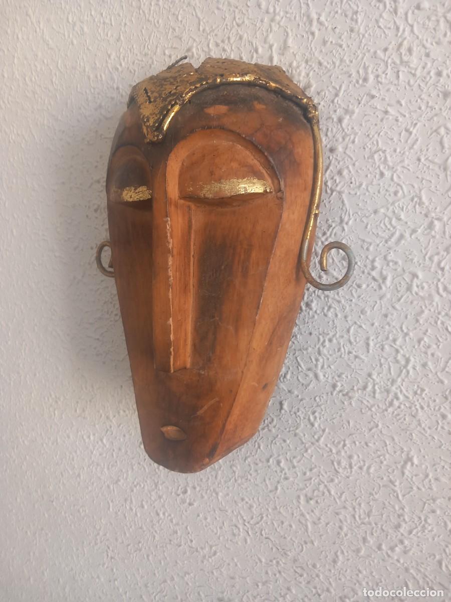 Arte: MASCARA AFRICANA 22 CM - Foto 4