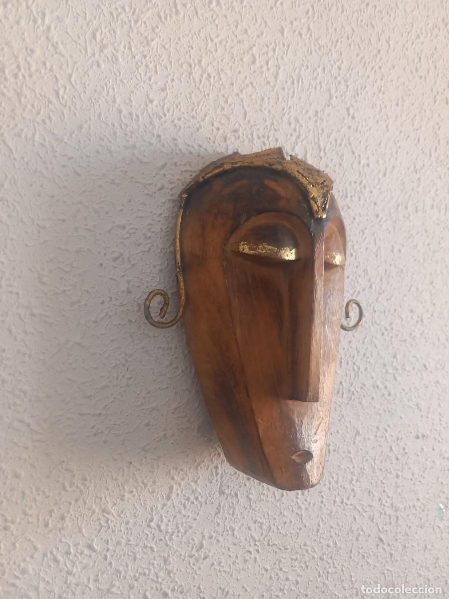 Arte: MASCARA AFRICANA 22 CM - Foto 6