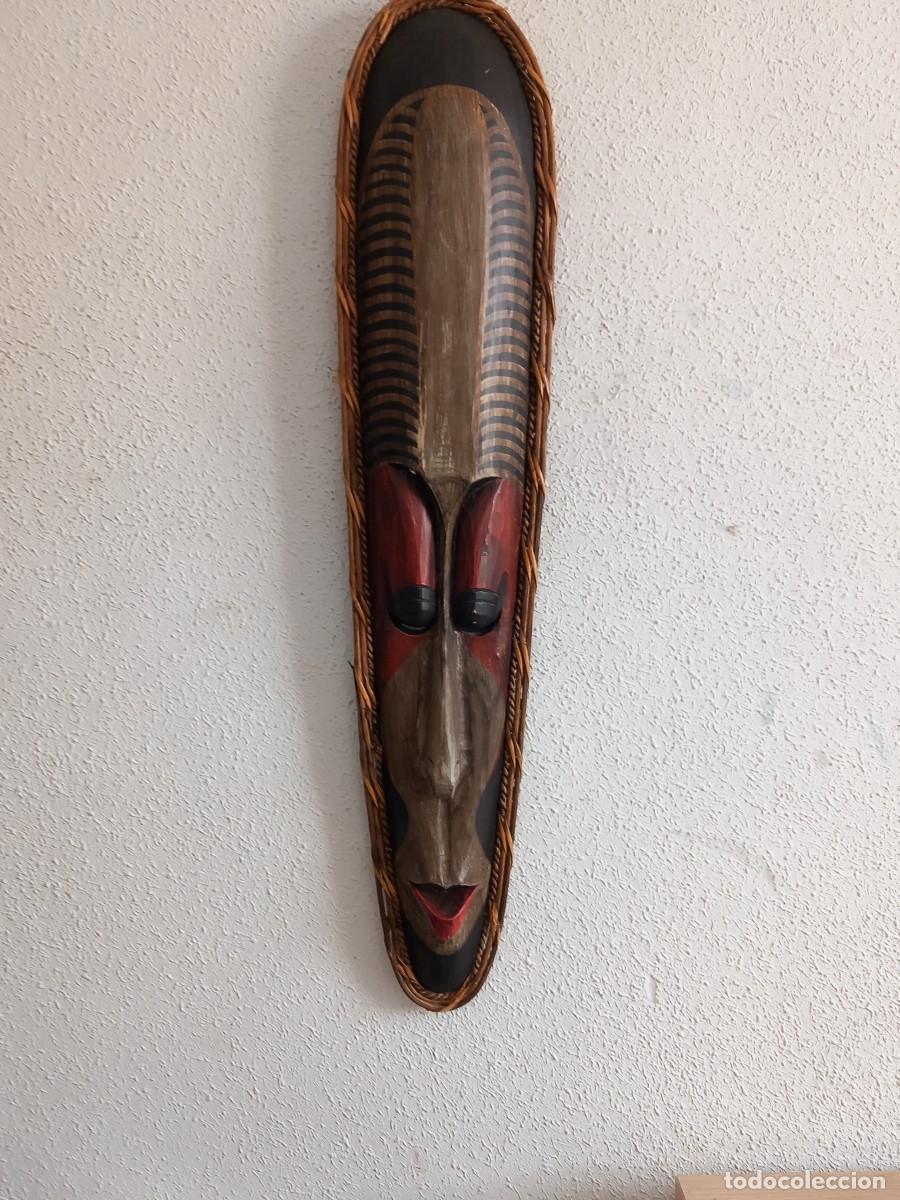 Arte: MASCARA AFRICANA 100 CM - Foto 2