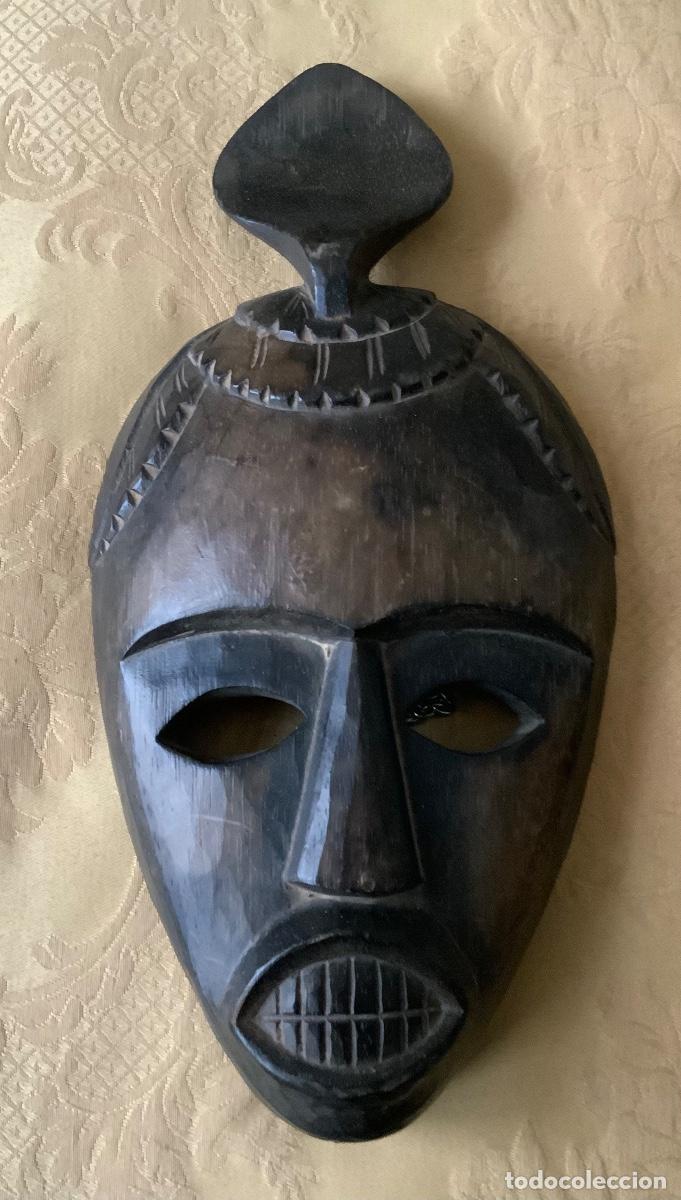 Arte: M&Aacute;SCARA ETNICA DE MADERA - Foto 2