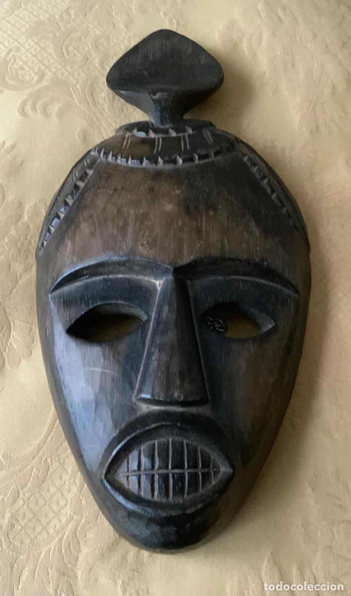 Arte: M&Aacute;SCARA ETNICA DE MADERA - Foto 4