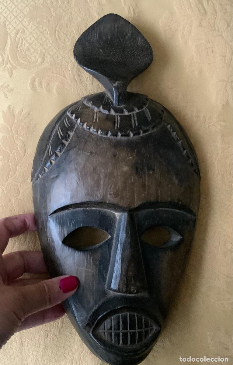 Arte: M&Aacute;SCARA ETNICA DE MADERA - Foto 5