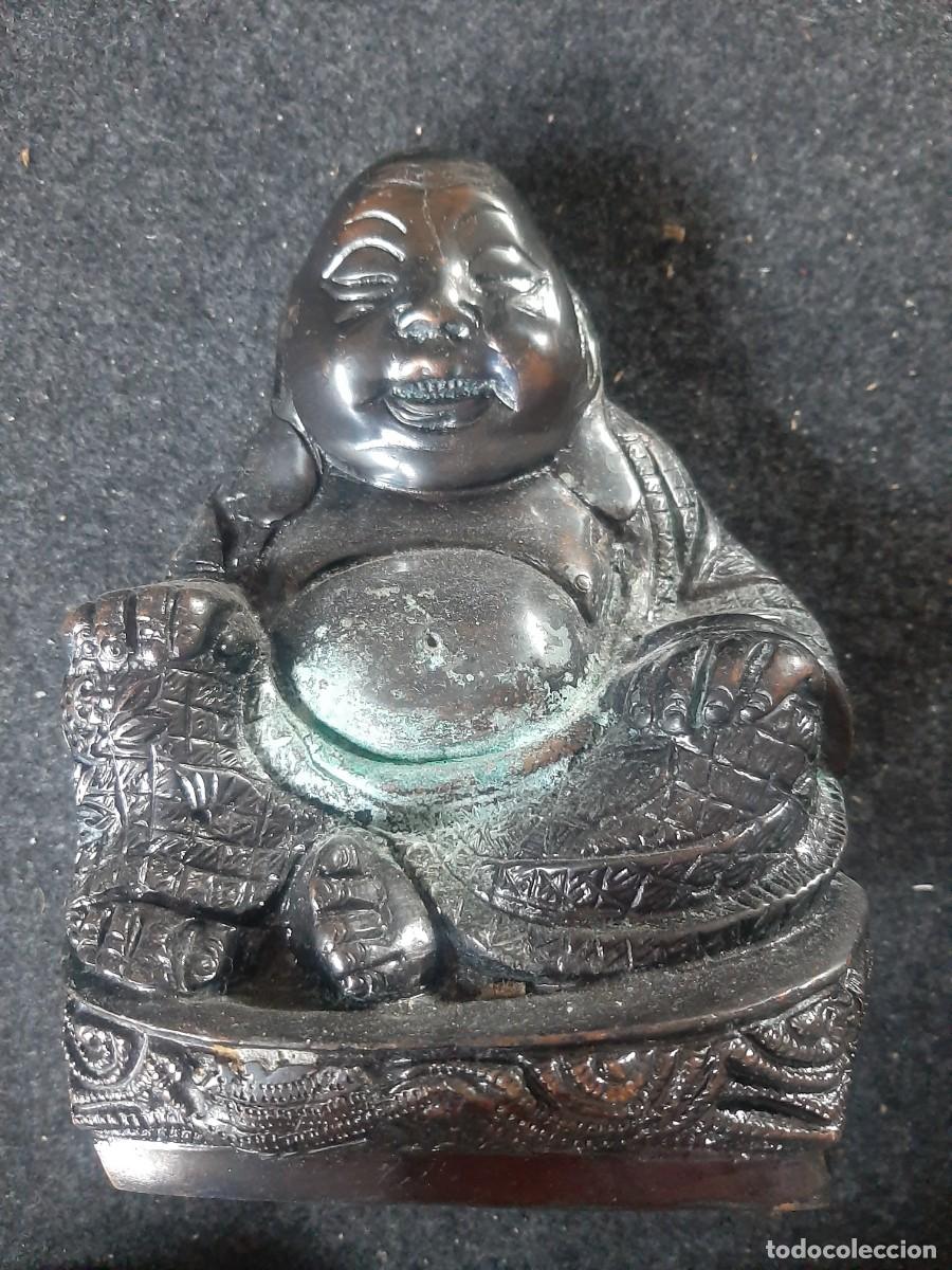 Arte: Buda de bronce antiguo - Foto 1