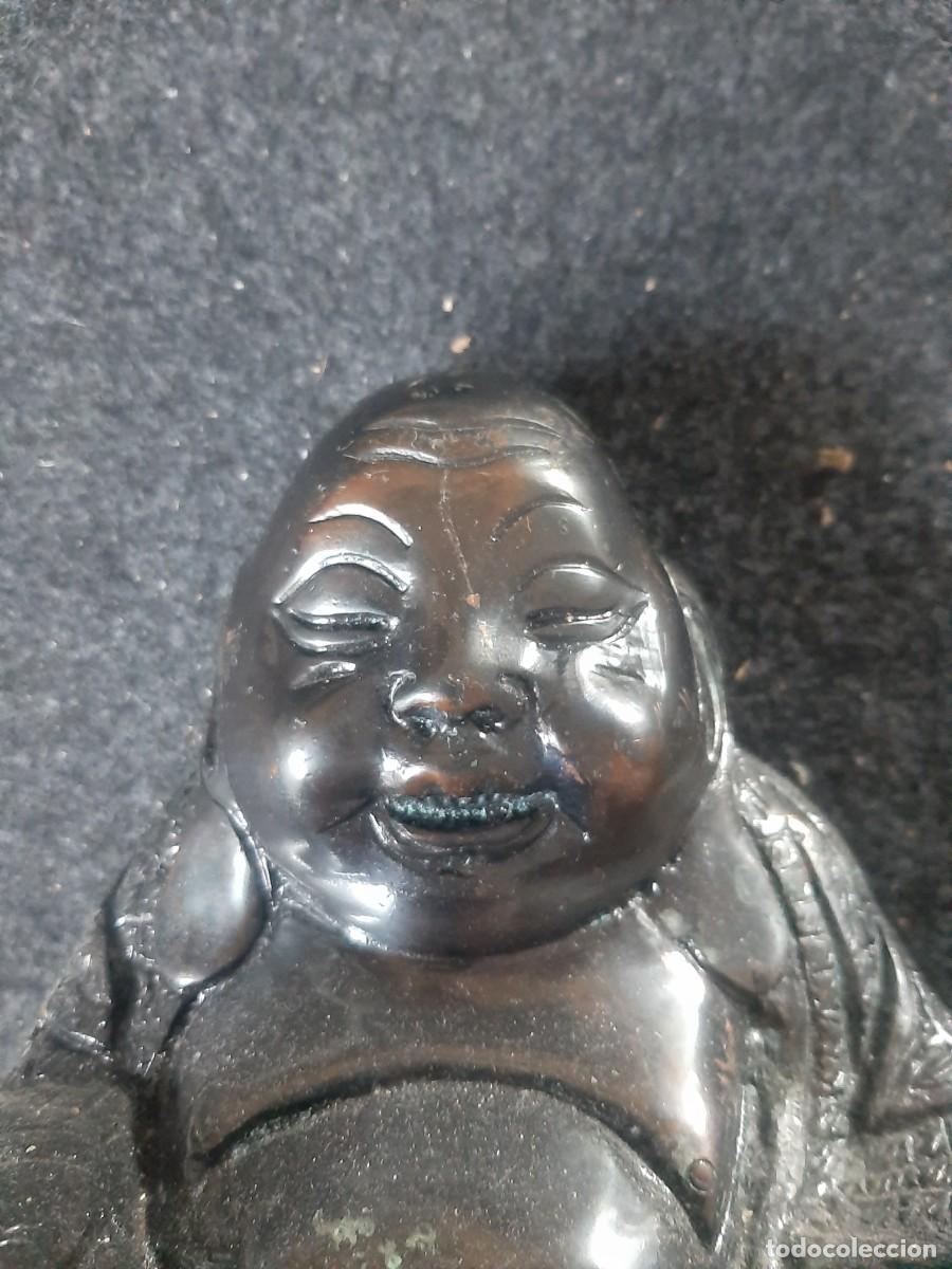Arte: Buda de bronce antiguo - Foto 2