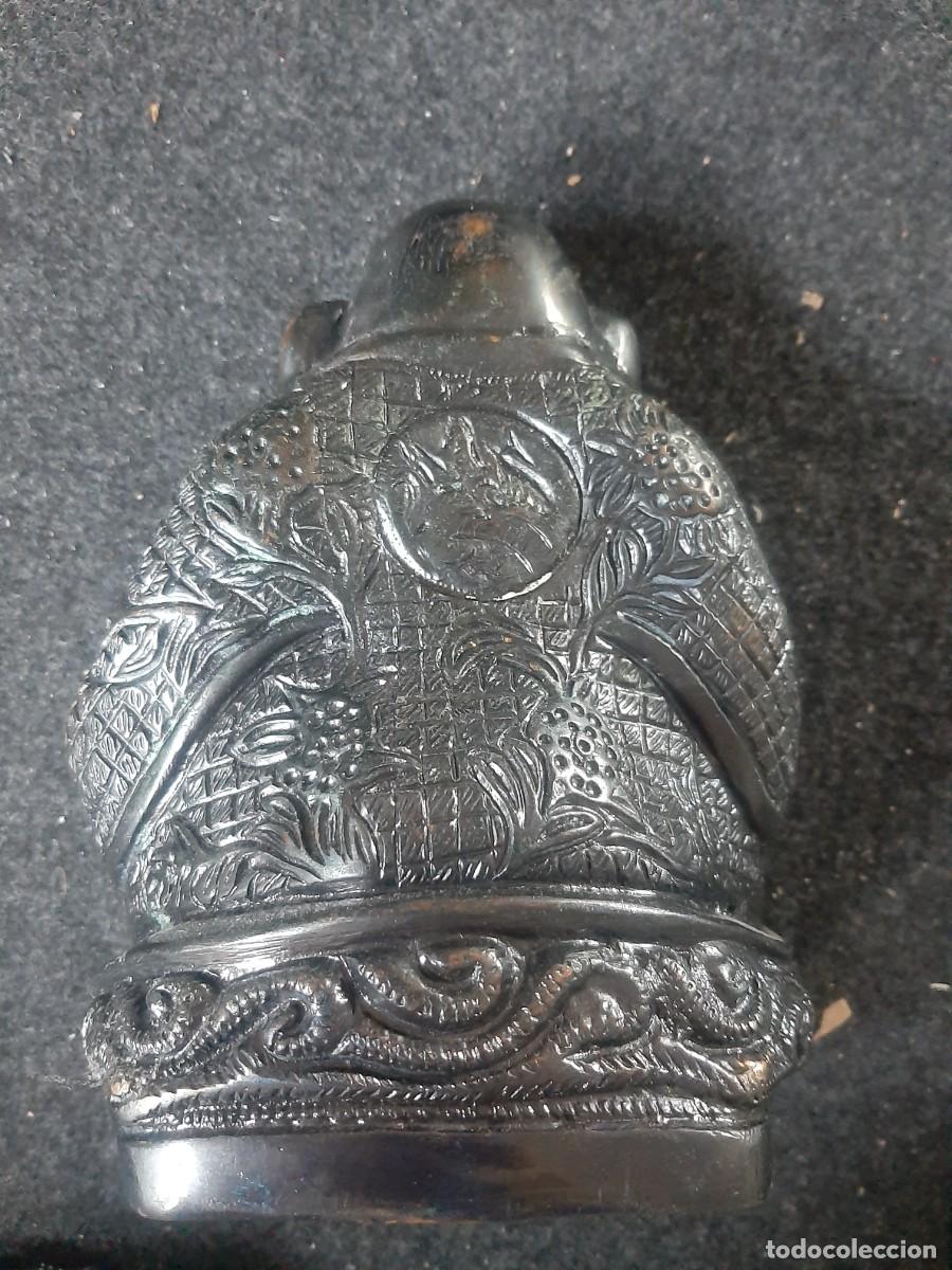 Arte: Buda de bronce antiguo - Foto 4