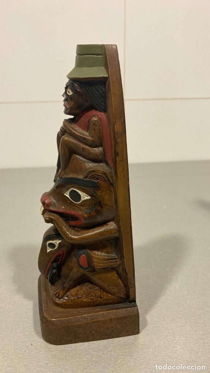 Arte: Totem tradicional indio de Canad&aacute; - Foto 2