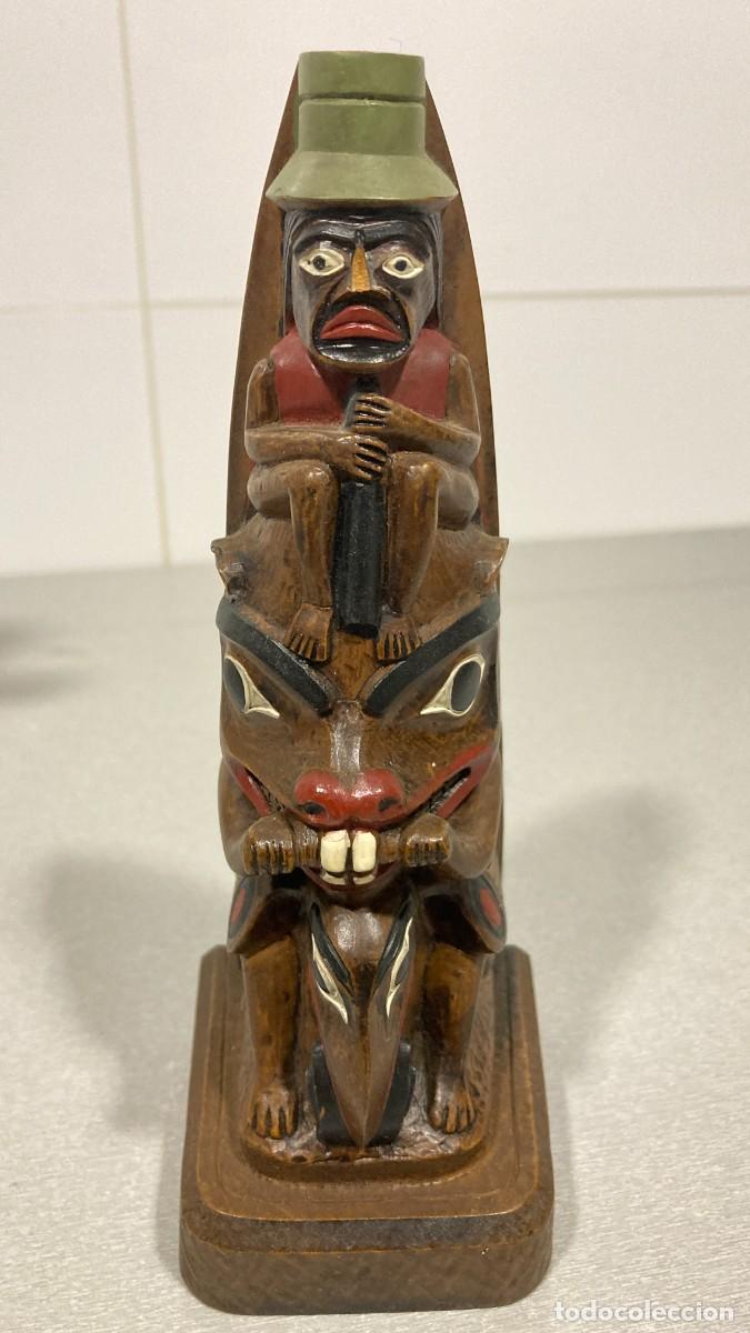 Arte: Totem tradicional indio de Canad&aacute; - Foto 3