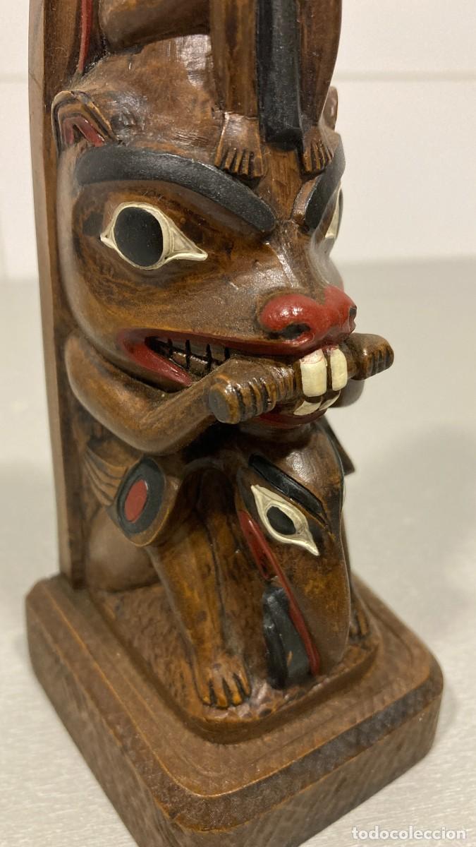 Arte: Totem tradicional indio de Canad&aacute; - Foto 4