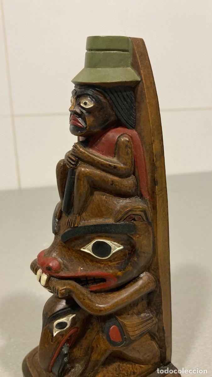 Arte: Totem tradicional indio de Canad&aacute; - Foto 5