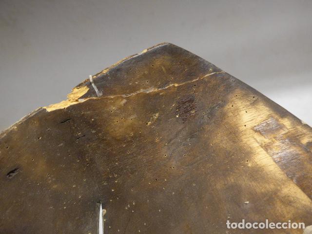 Arte: Antigua gran mascara de madera tallada TOPENG de Java, Indonesia - Foto 8