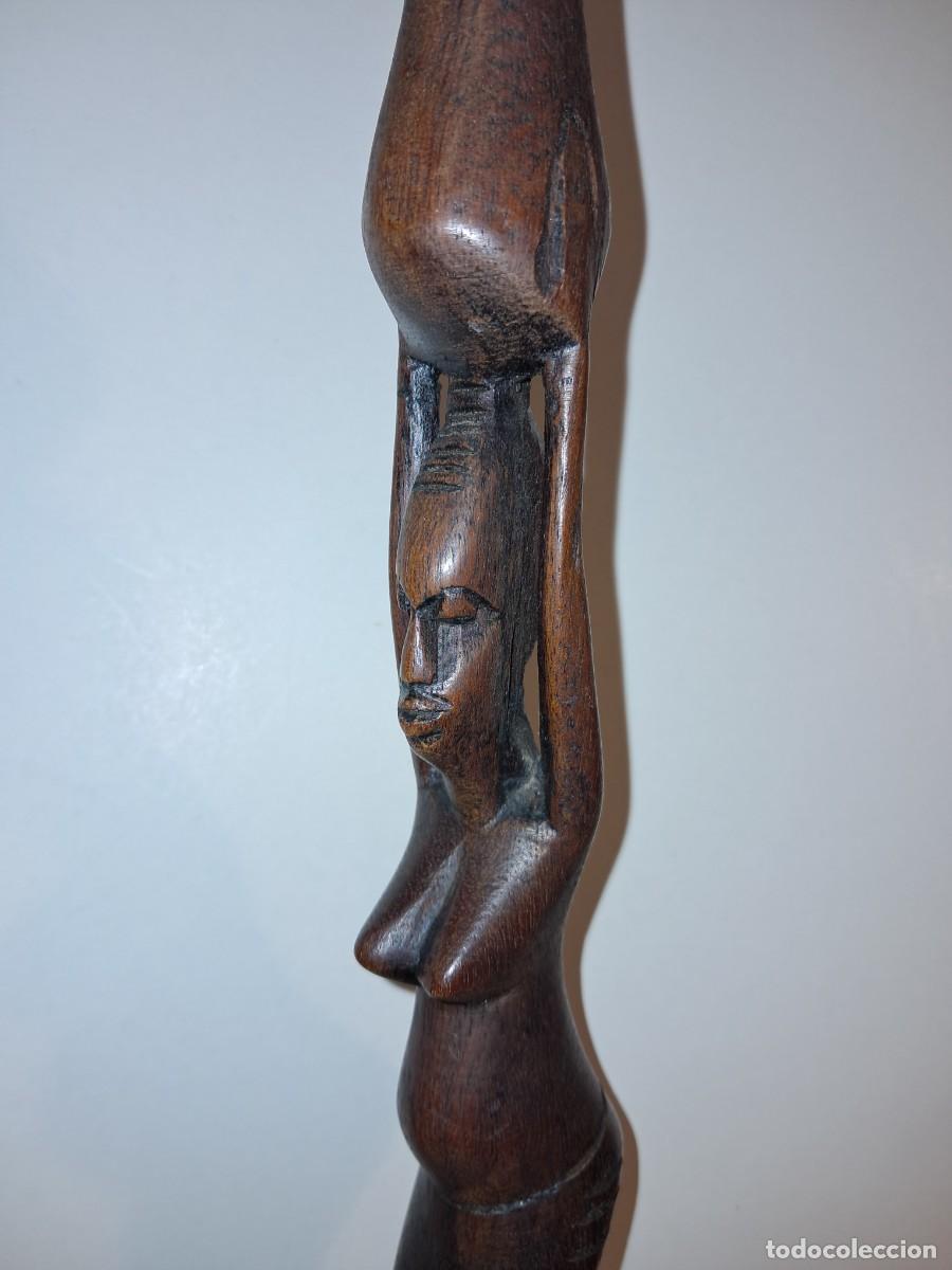 Arte: Figura del SENEGAL de &eacute;bano - Foto 3