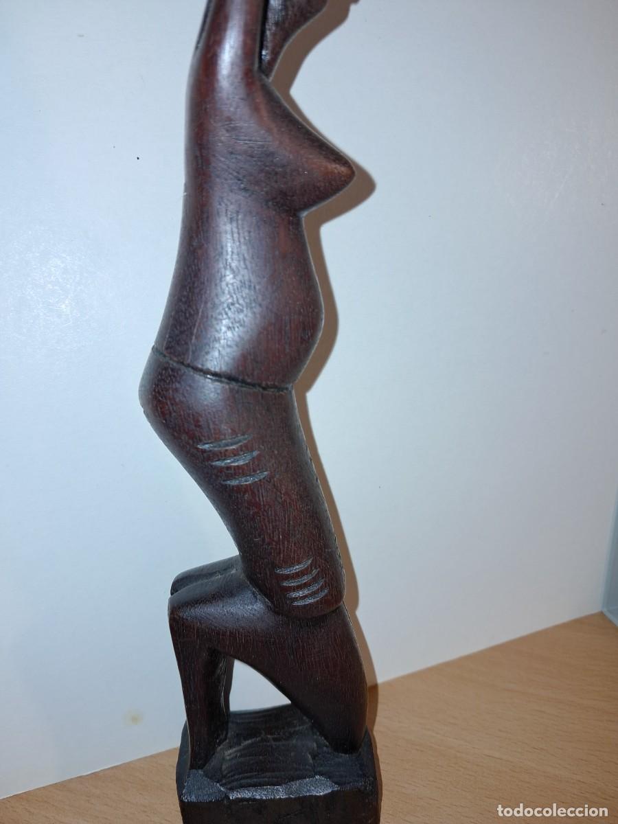 Arte: Figura del SENEGAL de &eacute;bano - Foto 5