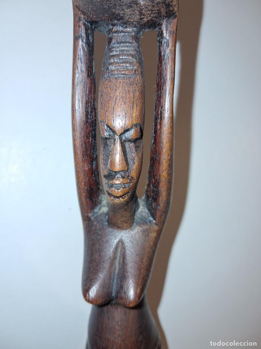 Arte: Figura del SENEGAL de &eacute;bano - Foto 7