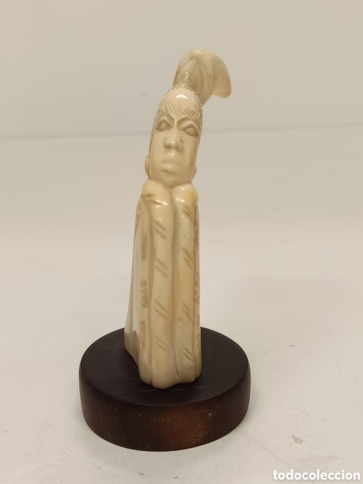 Arte: Colmillo Diente de Facocero tallado - Foto 3