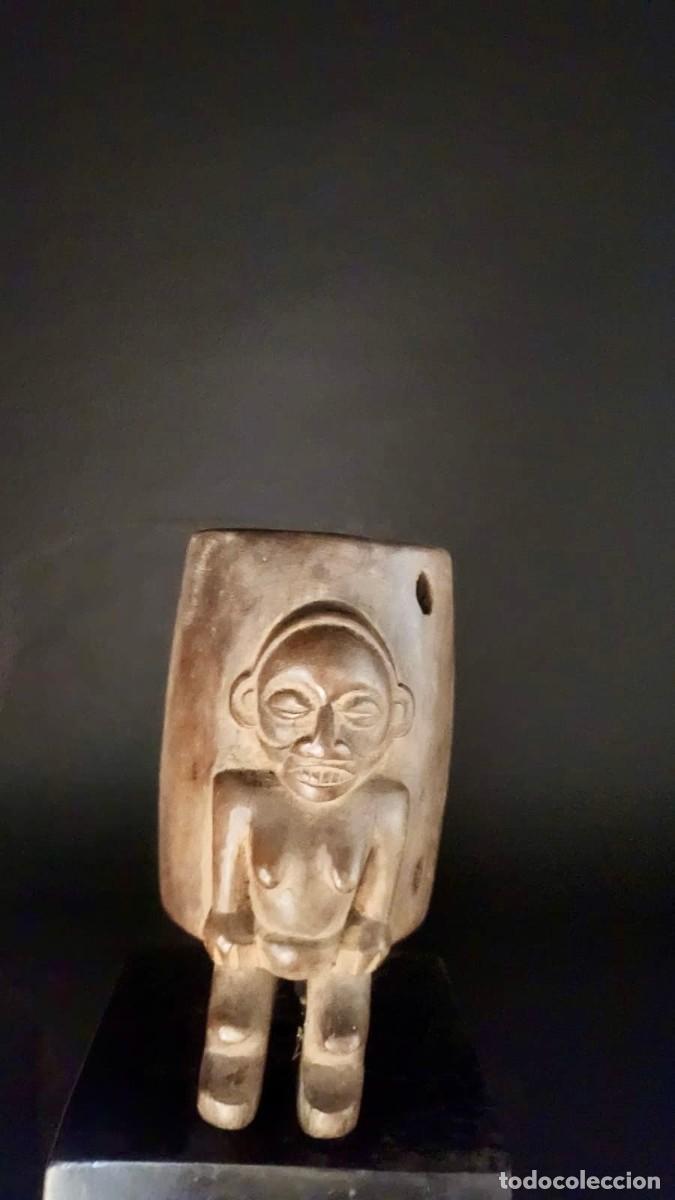 Arte: Copa de madera - Yaka - Rep&uacute;blica Democr&aacute;tica del Congo. - Foto 4