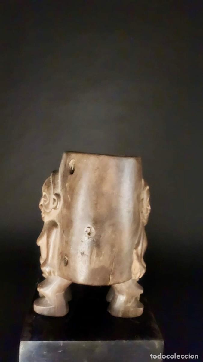 Arte: Copa de madera - Yaka - Rep&uacute;blica Democr&aacute;tica del Congo. - Foto 5