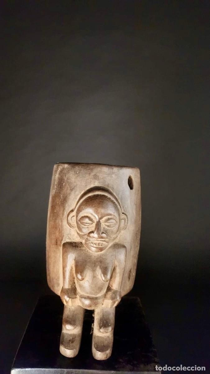 Arte: Copa de madera - Yaka - Rep&uacute;blica Democr&aacute;tica del Congo. - Foto 6