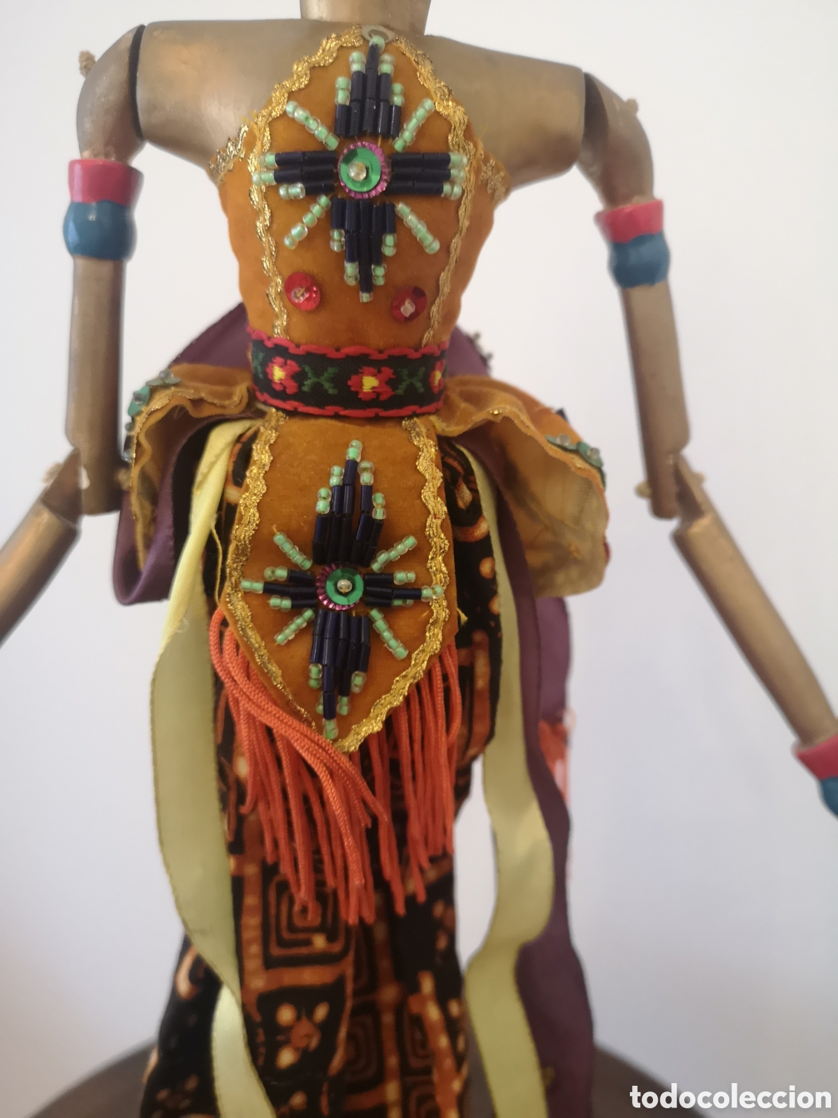 Arte: T&iacute;tere antiguo varillas Indonesia Java - Foto 4