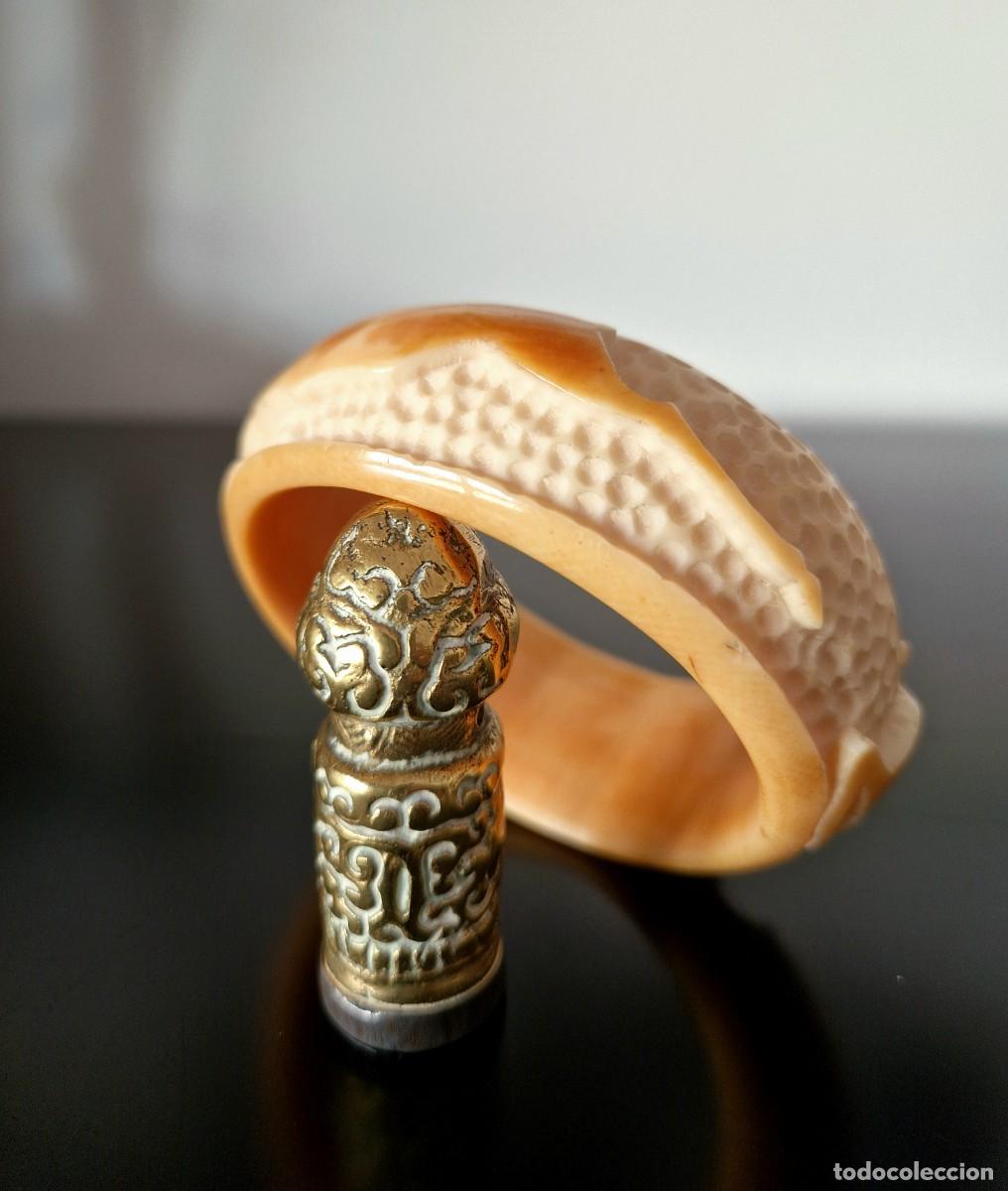 Arte: PULSERA MARFIL TALLADA - Foto 7
