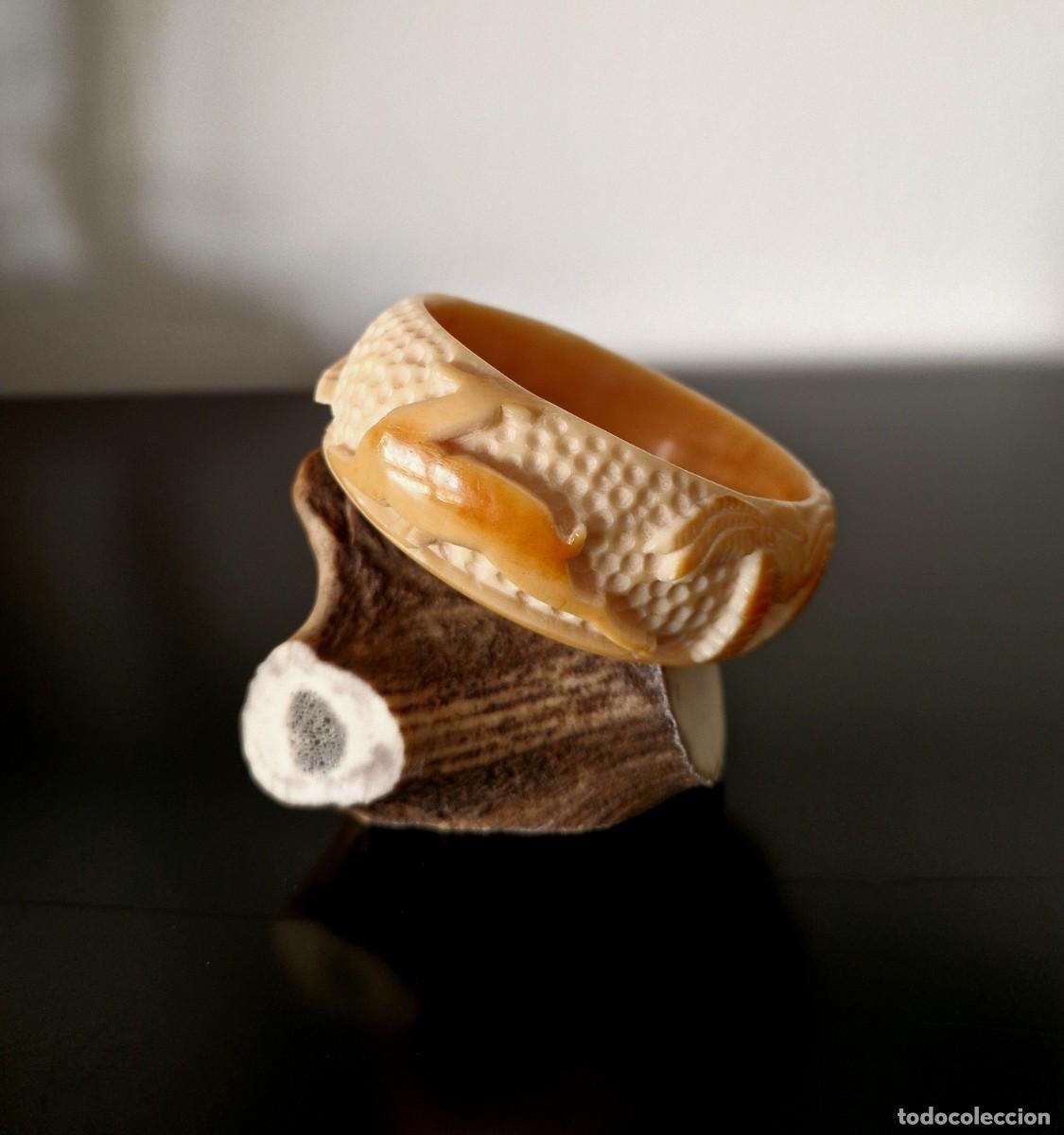 Arte: PULSERA MARFIL TALLADA - Foto 8