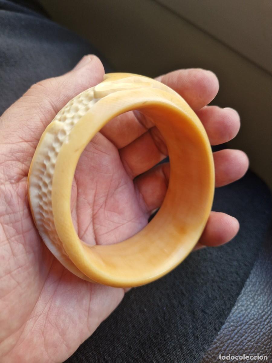 Arte: PULSERA MARFIL TALLADA - Foto 11