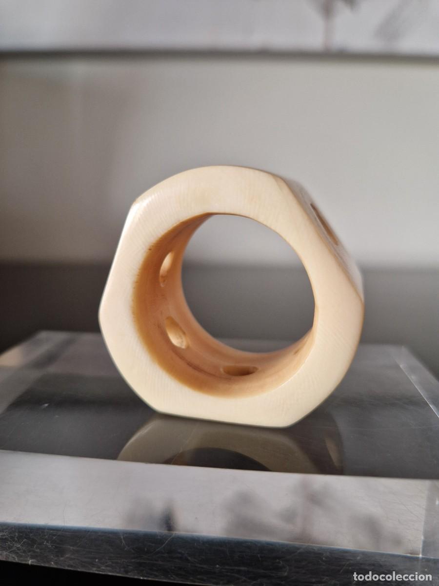 Arte: PIEZA DE MARFIL CURIOSA - Foto 2