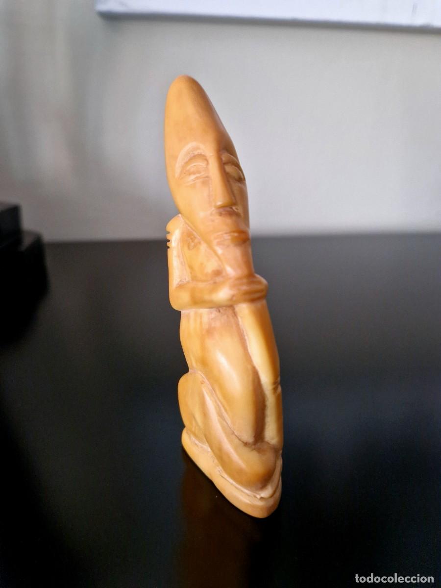 Arte: TALLA AFRICANA EN COLMILLO - Foto 3