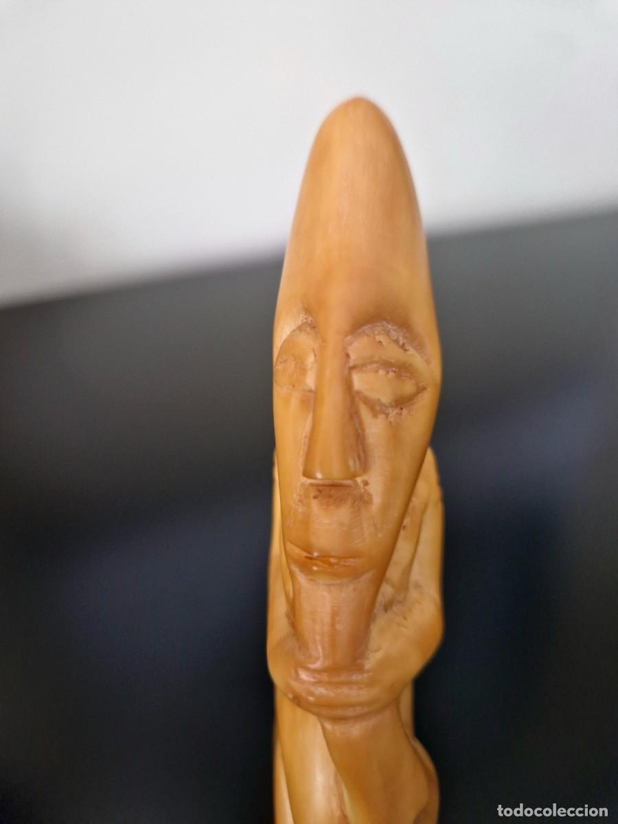 Arte: TALLA AFRICANA EN COLMILLO - Foto 4