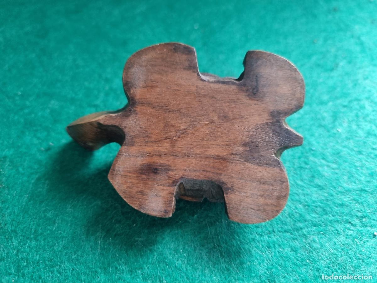 Arte: TORTUGA DE MADERA LABRADA - Foto 3