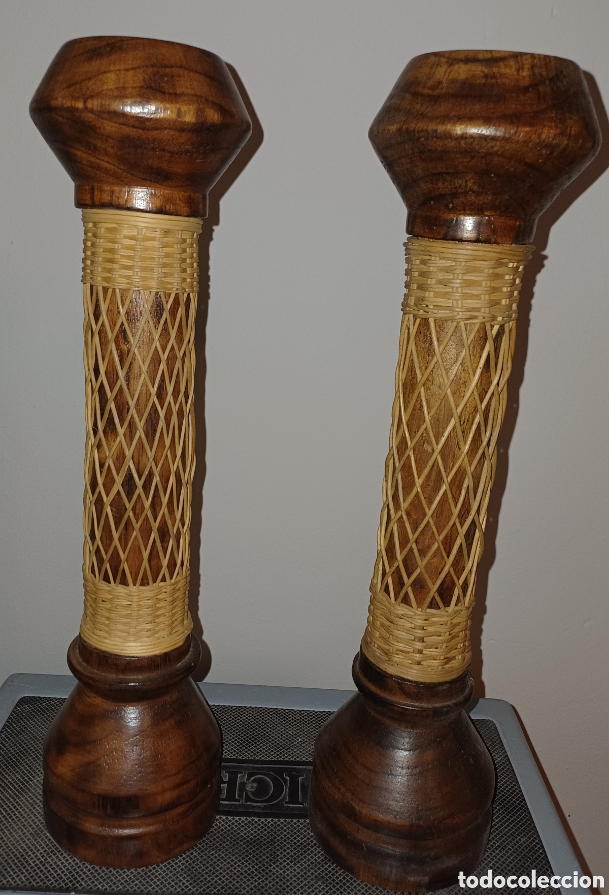 Arte: ESCULTURAS AFRICANAS MADERA 40 CM - Foto 1