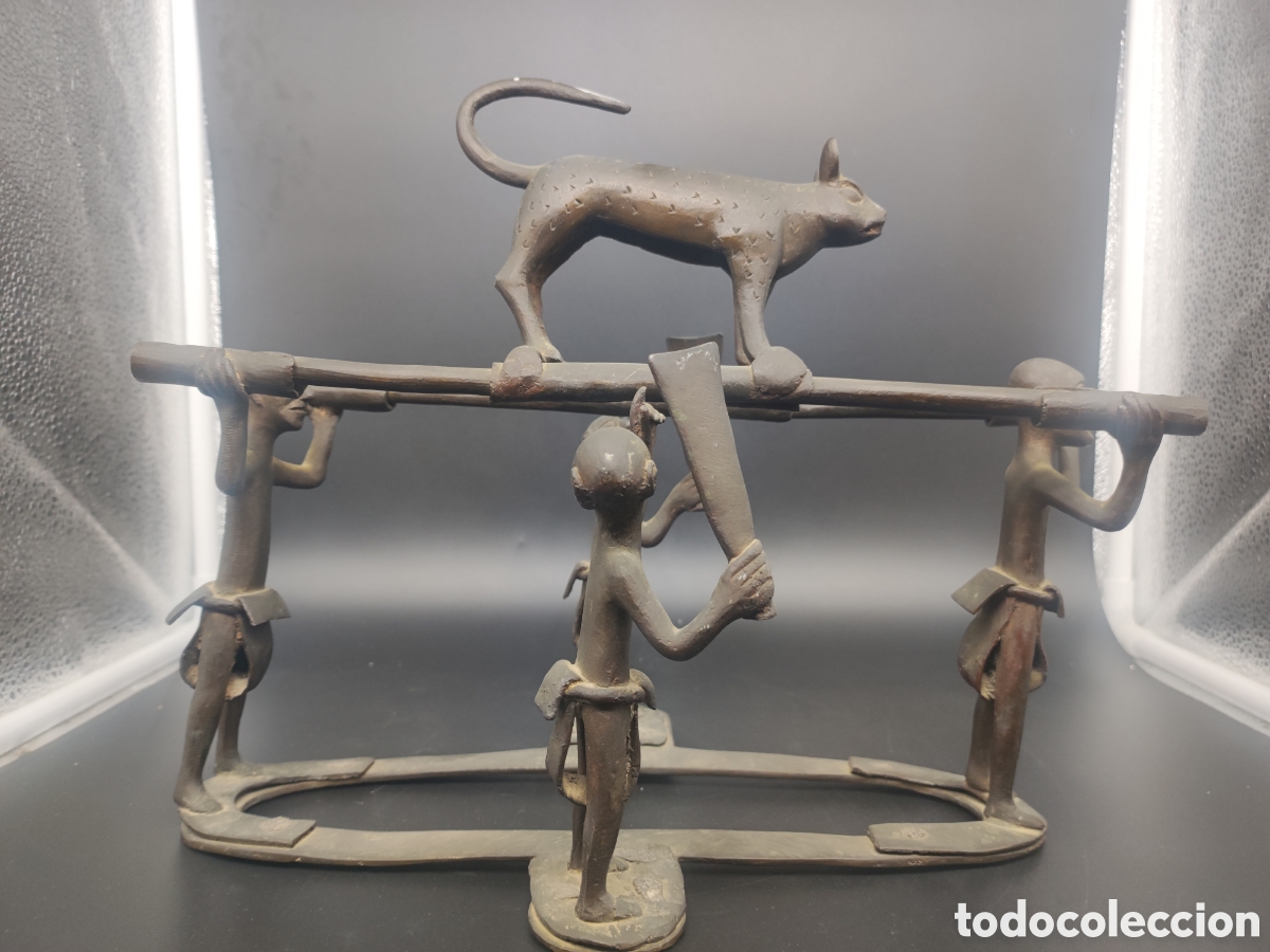 Arte: Bronce africano antiguo - Foto 3
