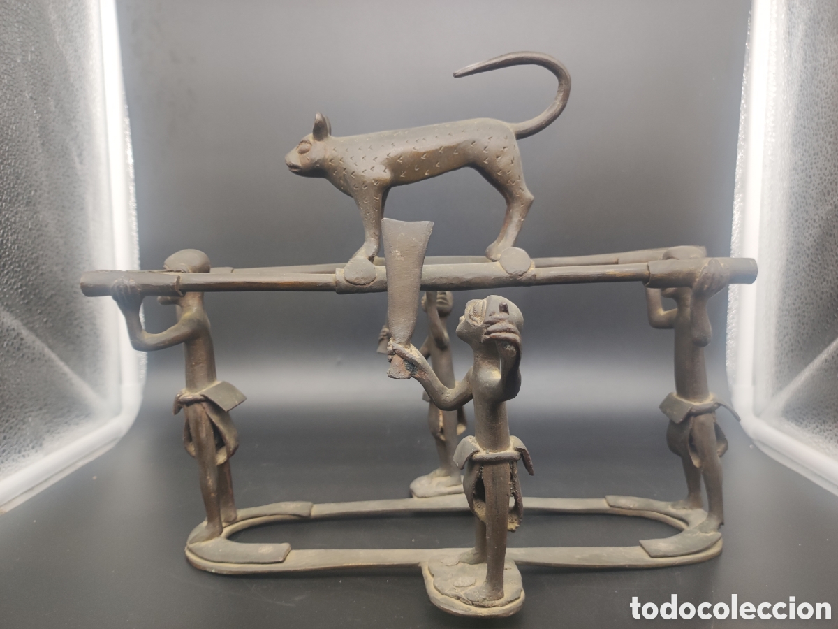 Arte: Bronce africano antiguo - Foto 1