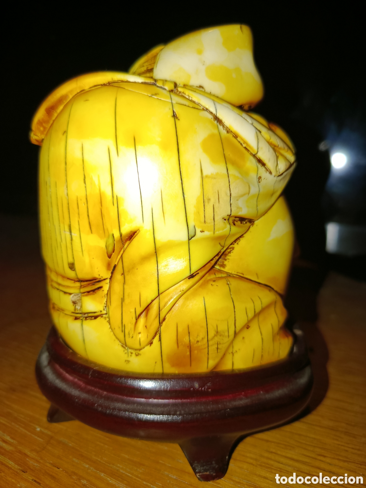 Arte: Buda marfil de mamut - Foto 3