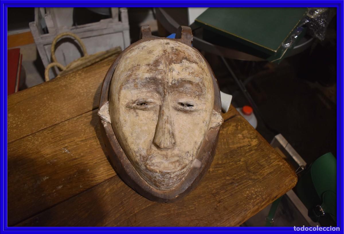 Arte: Mascara de madera arte africano - Foto 1
