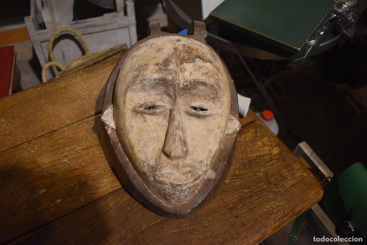 Arte: Mascara de madera arte africano - Foto 6