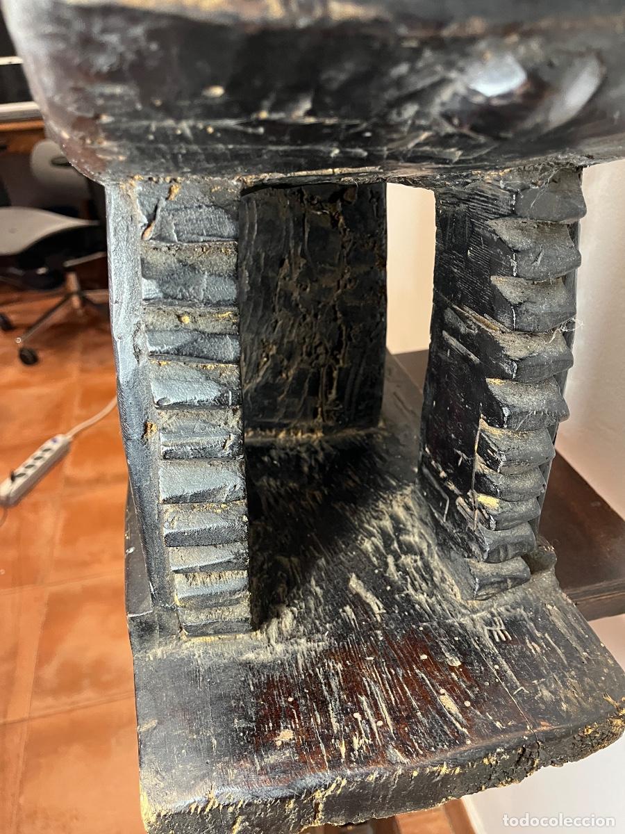 Arte: Taburete ceremonial Ashanti - Foto 5
